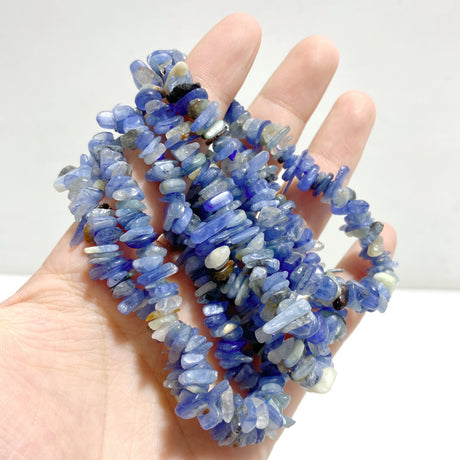 Blue Kyanite Chips Bracelets Wholesale