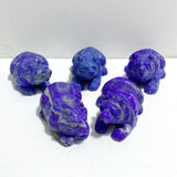 5 Pieces Lapis Lazuli Bears Carving