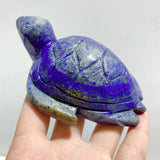 9 Pieces Lapis Lazuli Sea Turtles Carving
