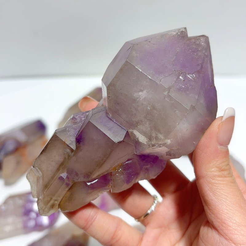 10 Pieces Beautiful Amethyst Specimen Skeletal Crystal - Wholesale Crystals