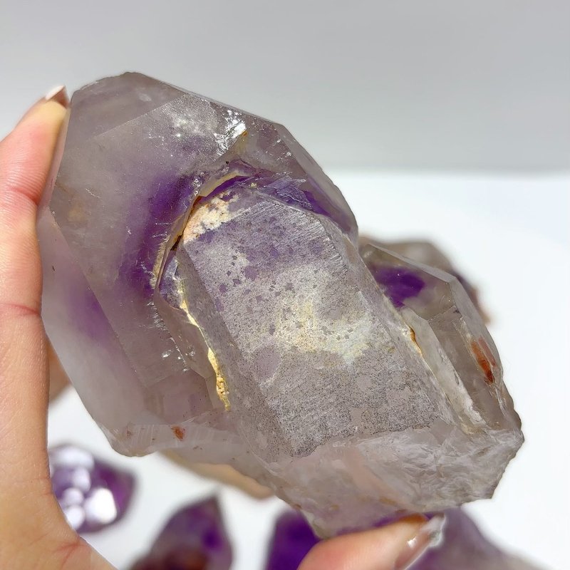 10 Pieces Beautiful Amethyst Specimen Skeletal Crystal - Wholesale Crystals