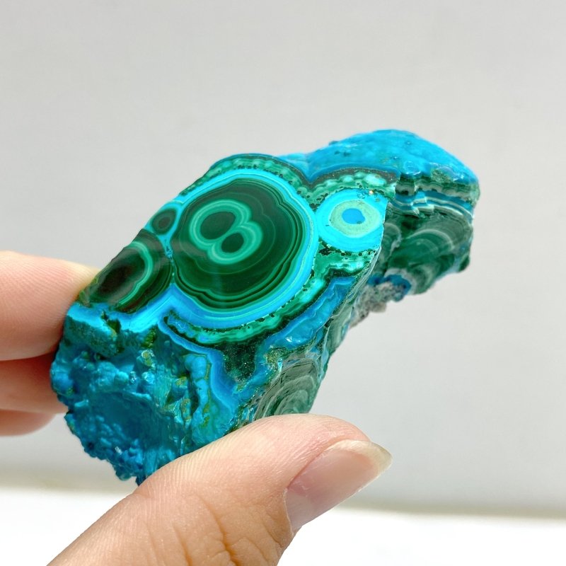 10 Pieces Beautiful Chrysocolla Mixed Malachite High Quality Specimen -Wholesale Crystals