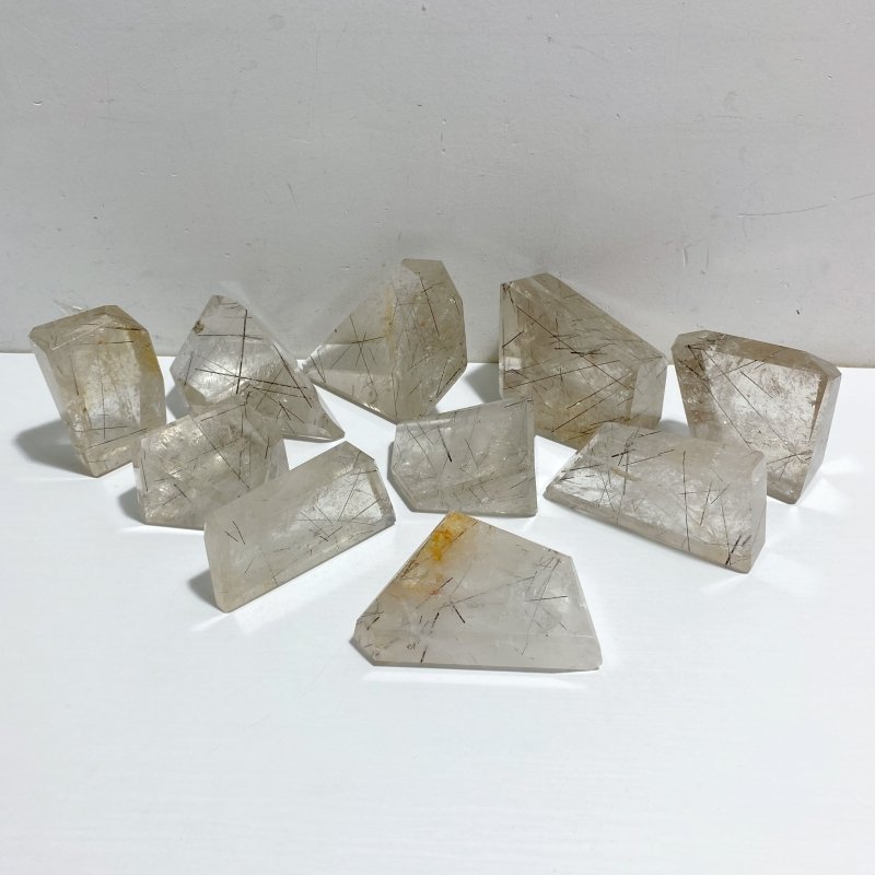 10 Pieces Black Tourmaline Free Form -Wholesale Crystals