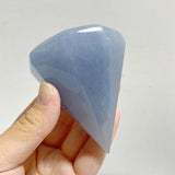 10 Pieces Blue Angelite Diamond Shape -Wholesale Crystals
