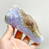 10 Pieces Geode Druzy Blue Chalcedony - Wholesale Crystals
