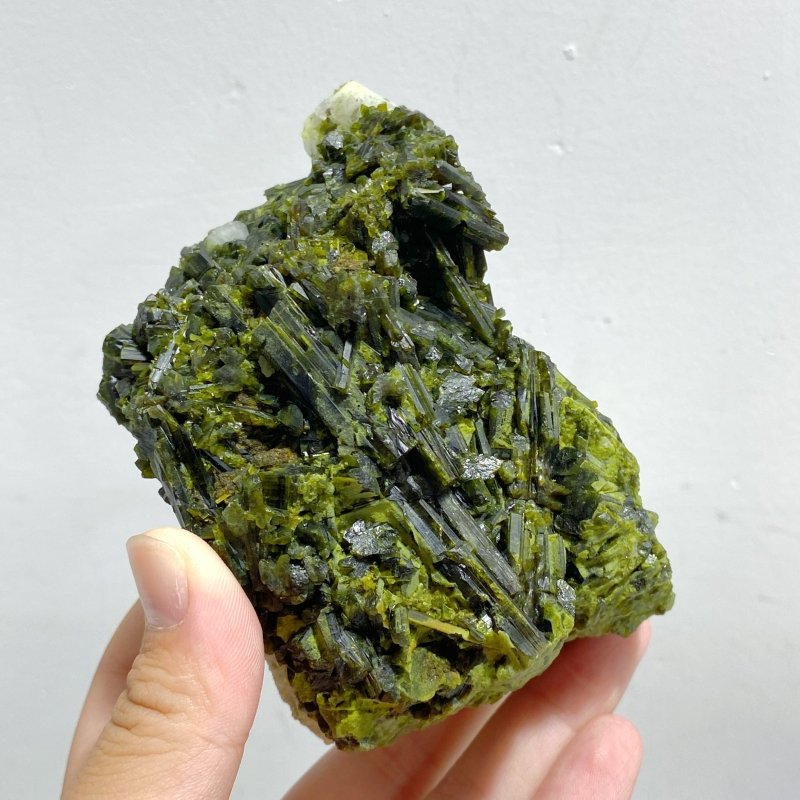 10 Pieces Raw Epidote Stone Specimen -Wholesale Crystals