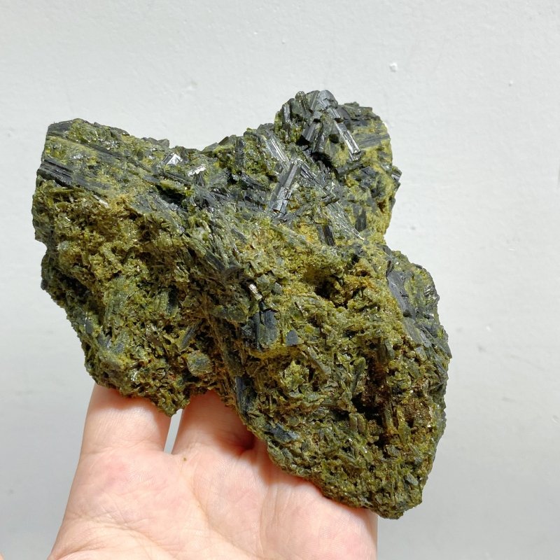 10 Pieces Raw Epidote Stone Specimen -Wholesale Crystals