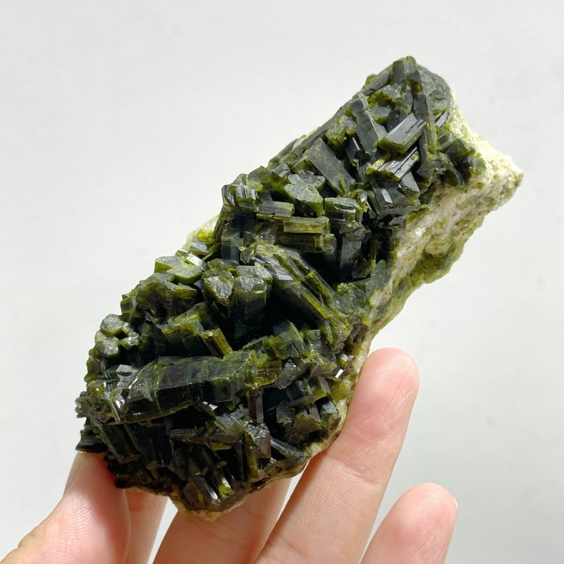 10 Pieces Raw Epidote Stone Specimen -Wholesale Crystals