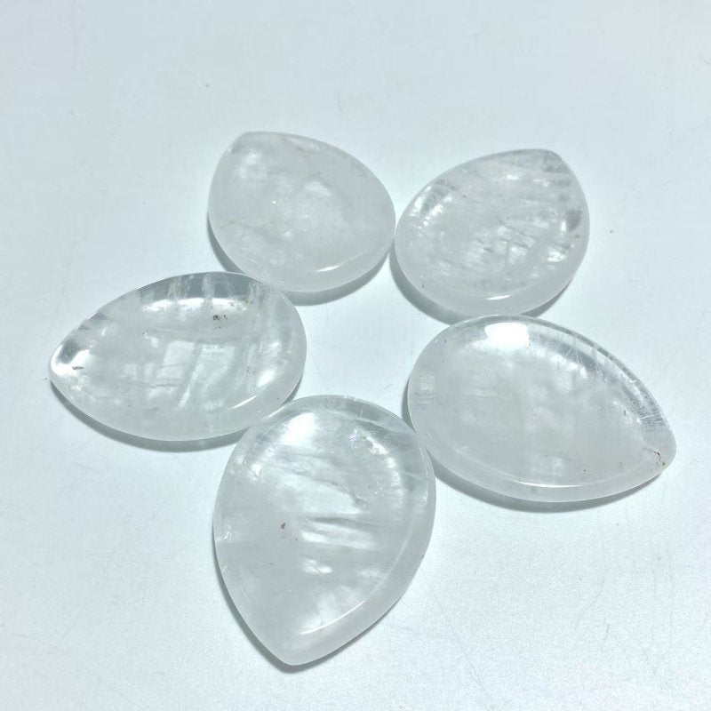 10 Types Worry Stones Teardrop Shape Wholesale Green Aventurine Labradorite Clear Quartz - Wholesale Crystals
