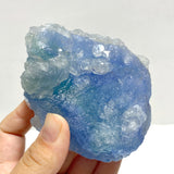 14 Pieces Blue Fluorite Mixed Calcite Raw Stone Specimen For Collection