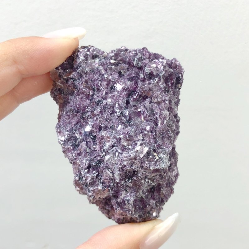 10.2lbs Raw Spark Purple Lepidolite Specimen - Wholesale Crystals