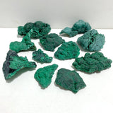 11 Pieces High Quality Raw Malachite Specimen - Wholesale Crystals