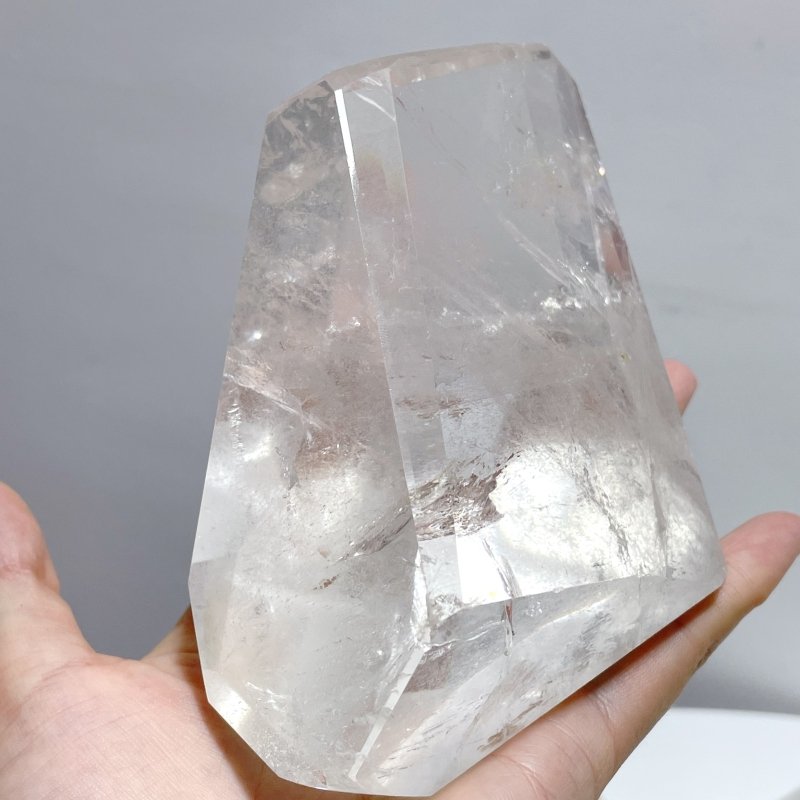 11 Pieces Large Clear Quartz Free Form - Wholesale Crystals