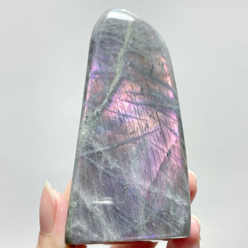 11 Pieces Purple Labradorite High Quality Polished Large Free Form - Wholesale Crystals