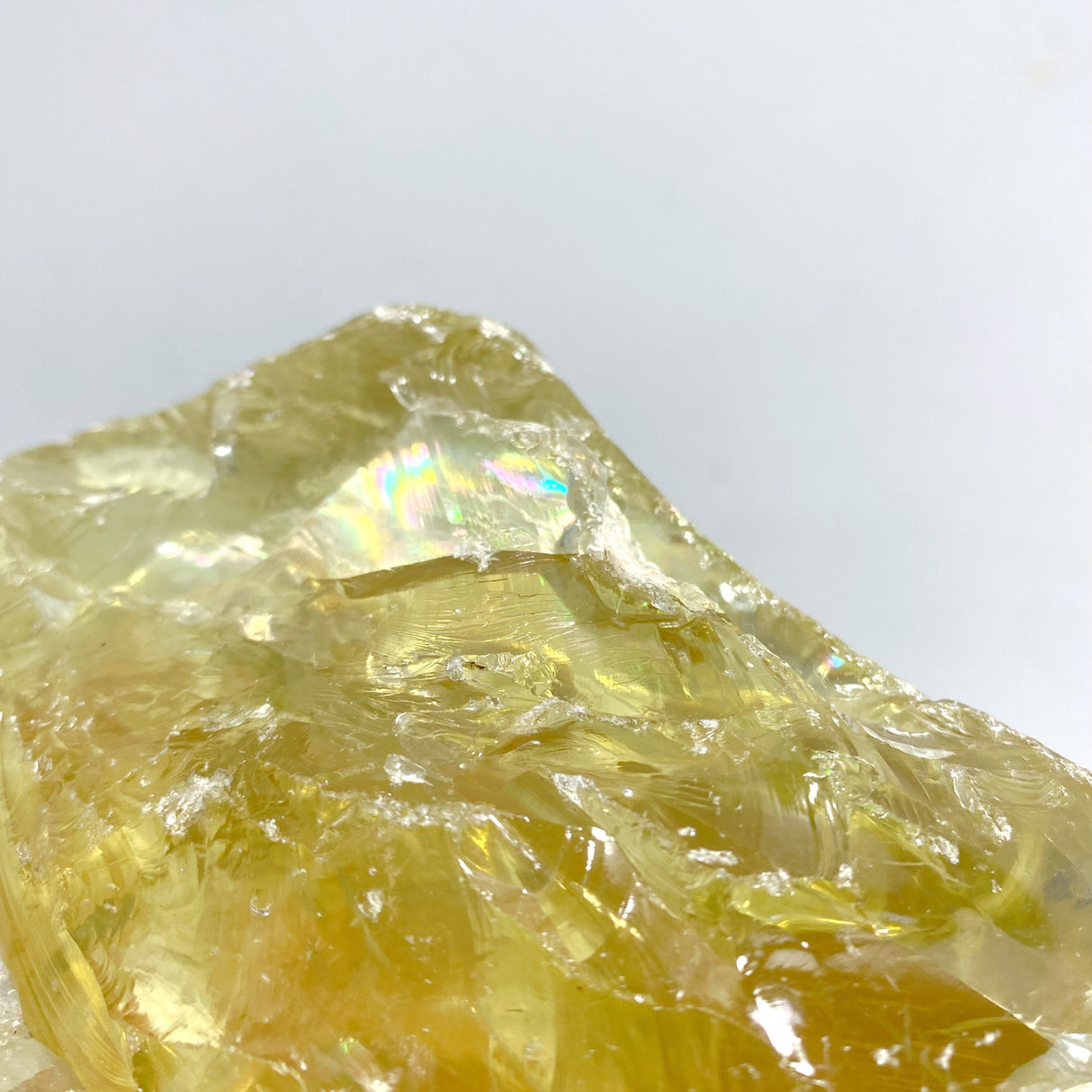 2 Pieces Large Citrine Raw Stone Specimen With Beautiful Rainbow #8