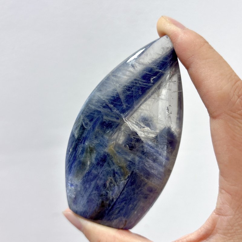 12 Pieces Beautiful Blue Kyanite Mixed Clear Quartz Arrow Head Shape Carving - Wholesale Crystals