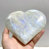 12 Pieces Blue Moonstone Heart -Wholesale Crystals