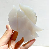 12 Pieces Geode Agate Druzy Angel Carving - Wholesale Crystals