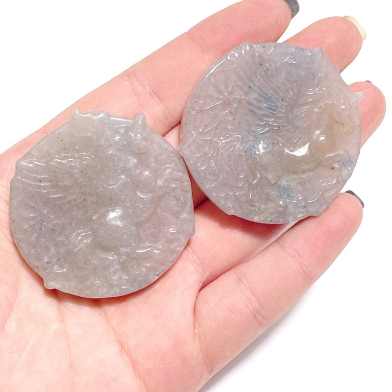 12 Pieces Trolleite Pegagus Crystal Carving Clearance - Wholesale Crystals