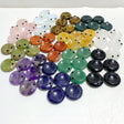 12 Types Worry Stone Crystal Wholesale Clear Quartz Tiger Eye -Wholesale Crystals