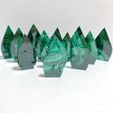 13 Pieces Beautiful Malachite Arrow Head Shape - Wholesale Crystals