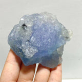 13 Pieces Blue Fluorite Raw Stone Specimen For Collection - Wholesale Crystals