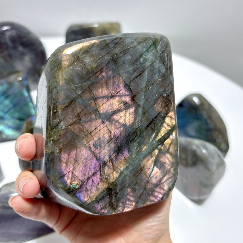 13 Pieces High Quality Labradorite Free Form - Wholesale Crystals