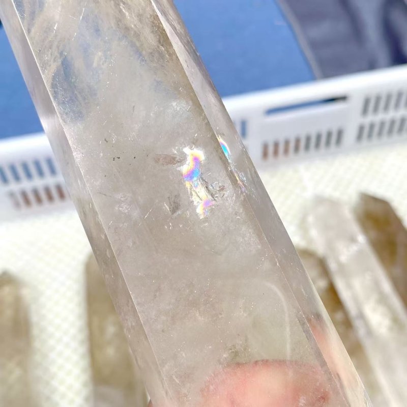 13 Pieces Large Smoky Quartz Tower (Sea Freight Only) -Wholesale Crystals