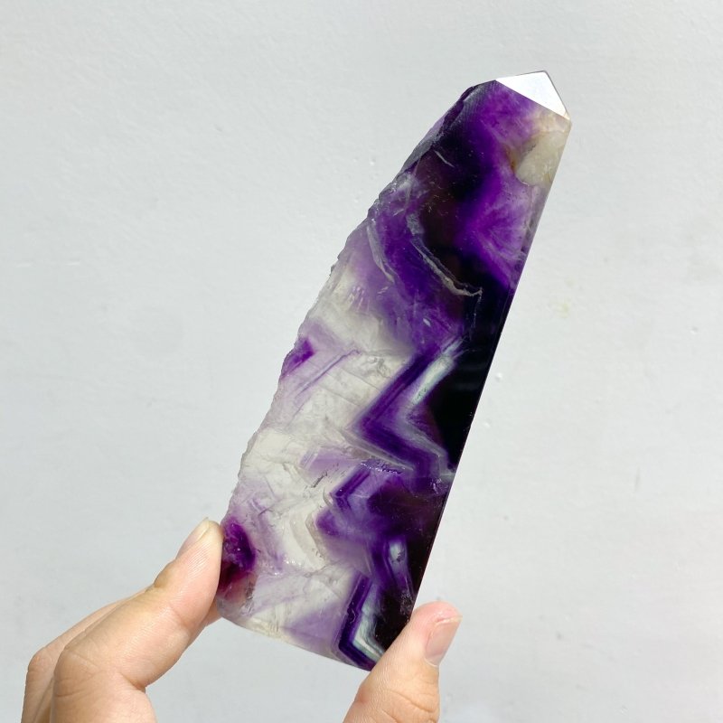 13 Pieces Rainbow Fluorite Raw Side Tower - Wholesale Crystals