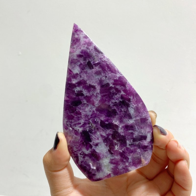 13 Pieces Spark Lepidolite Arrow Head Shape - Wholesale Crystals