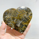 14 Pieces Green Mica Heart -Wholesale Crystals