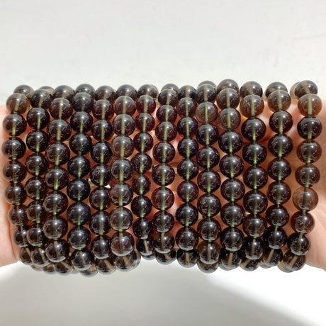 14 Pieces Smoky Quartz Bracelets -Wholesale Crystals