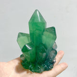 15 Pieces Beautiful Rainbow Fluorite Cluster Carving - Wholesale Crystals