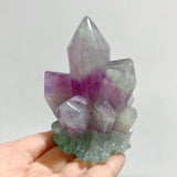 15 Pieces Beautiful Rainbow Fluorite Cluster Carving - Wholesale Crystals