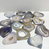 15 Pieces Geode Agate Heart -Wholesale Crystals