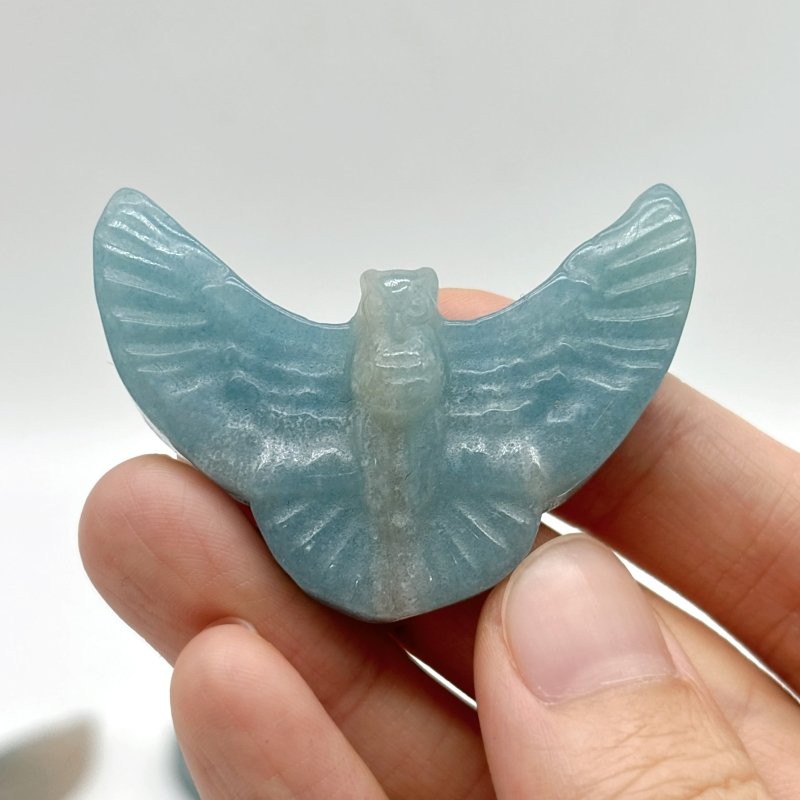 15 Pieces Trolleite Stone Owl Carving - Wholesale Crystals