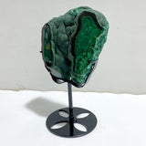 Unique Malachite Specimen With Stand