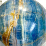 15.7KG Large Blue Onyx Sphere (Sea Freight Only) -Wholesale Crystals