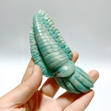 16 Pieces Amazonite Sea Animal Carving - Wholesale Crystals