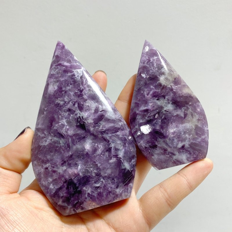 16 Pieces Spark Lepidolite Arrow Head Shape - Wholesale Crystals