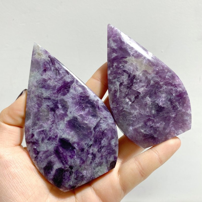 16 Pieces Spark Lepidolite Arrow Head Shape - Wholesale Crystals