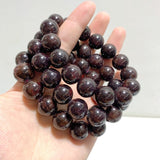 18 Pieces 14mm Garnet Bracelets -Wholesale Crystals