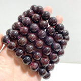 18 Pieces 14mm Garnet Bracelets -Wholesale Crystals