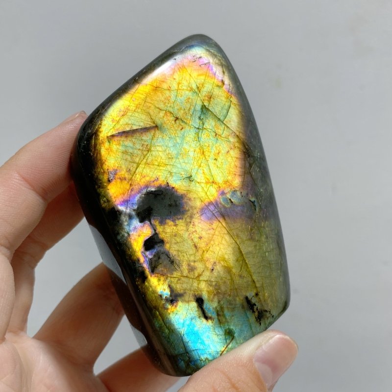 18 Pieces Beautiful Polished Labradorite Free Form -Wholesale Crystals