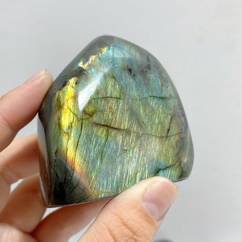 18 Pieces Beautiful Polished Labradorite Free Form -Wholesale Crystals