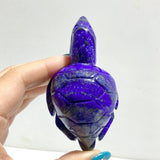19 Pieces Lapis Lazuli Sea Turtles Carving - Wholesale Crystals