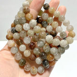 19 Pieces Thousand Layer Garden Quartz Bracelets - Wholesale Crystals
