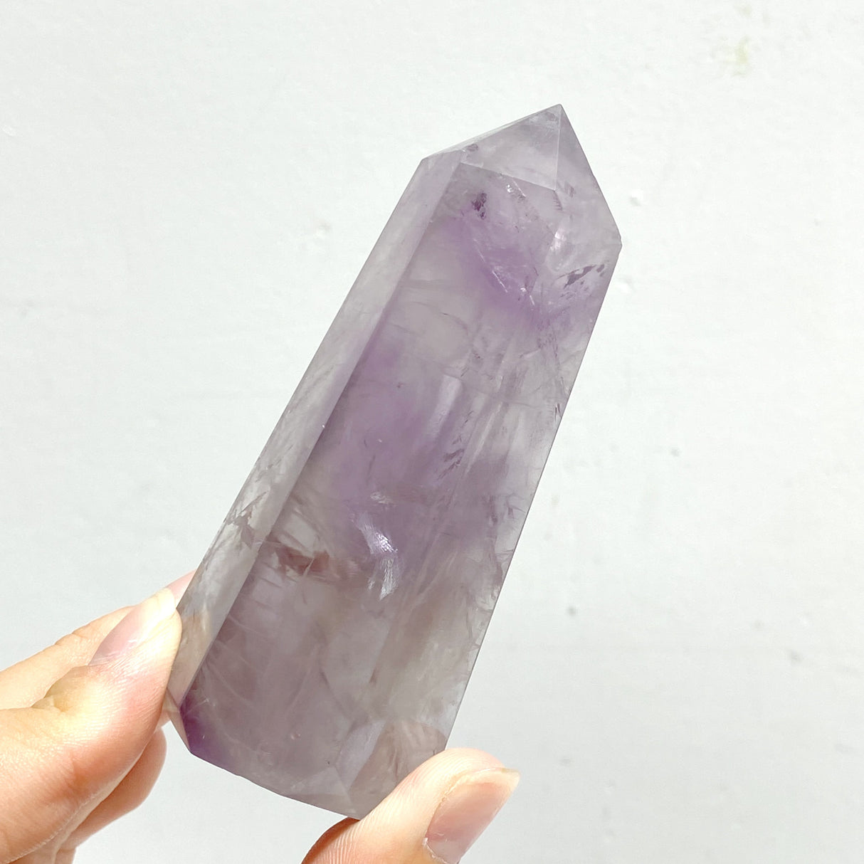19 Pieces God's Fingerprint Light Purple Amethyst Tower Point