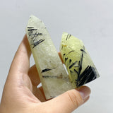 45 Pieces Heat Treatment Citrine Mixed Black Tourmaline Tower Point