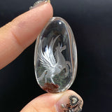 4 Pieces Unicorn Garden Quartz Inner Scene Carving